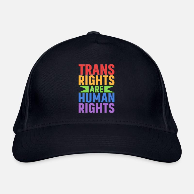 Trans rights are human rights Organic Baseball Cap