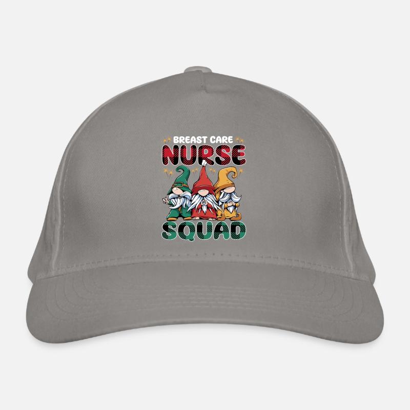 Lustige Brustpflege Krankenschwester Squad Bio-Baseballkappe