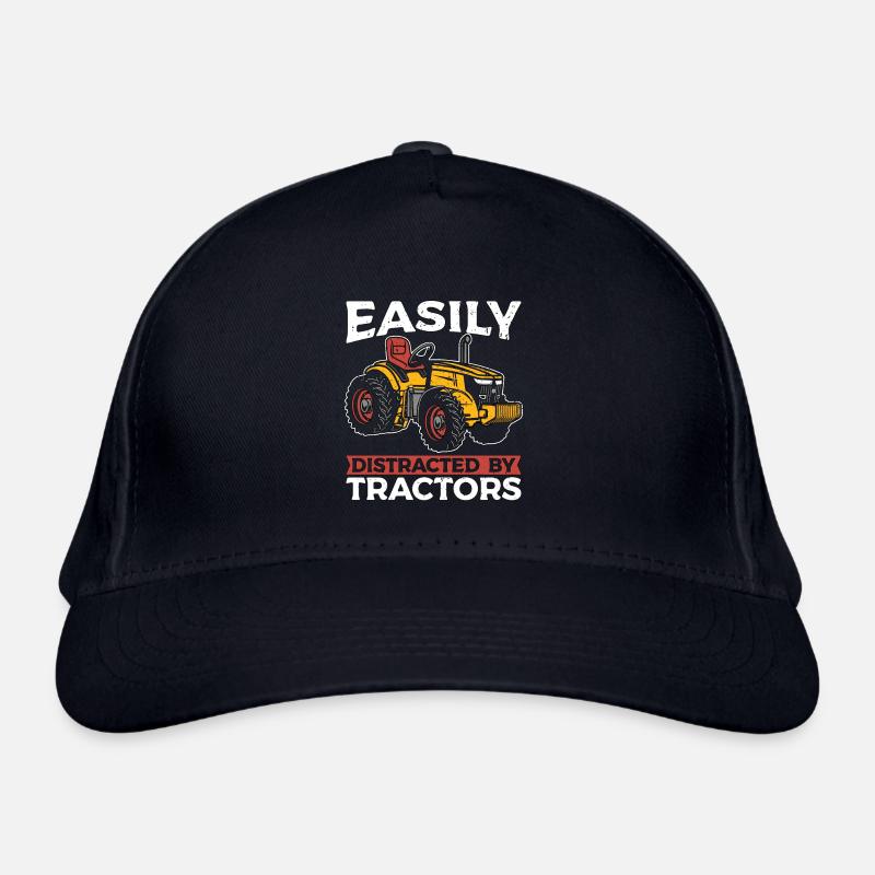 La moissonneuse est facilement distraite par une machine agricole Casquette classique bio