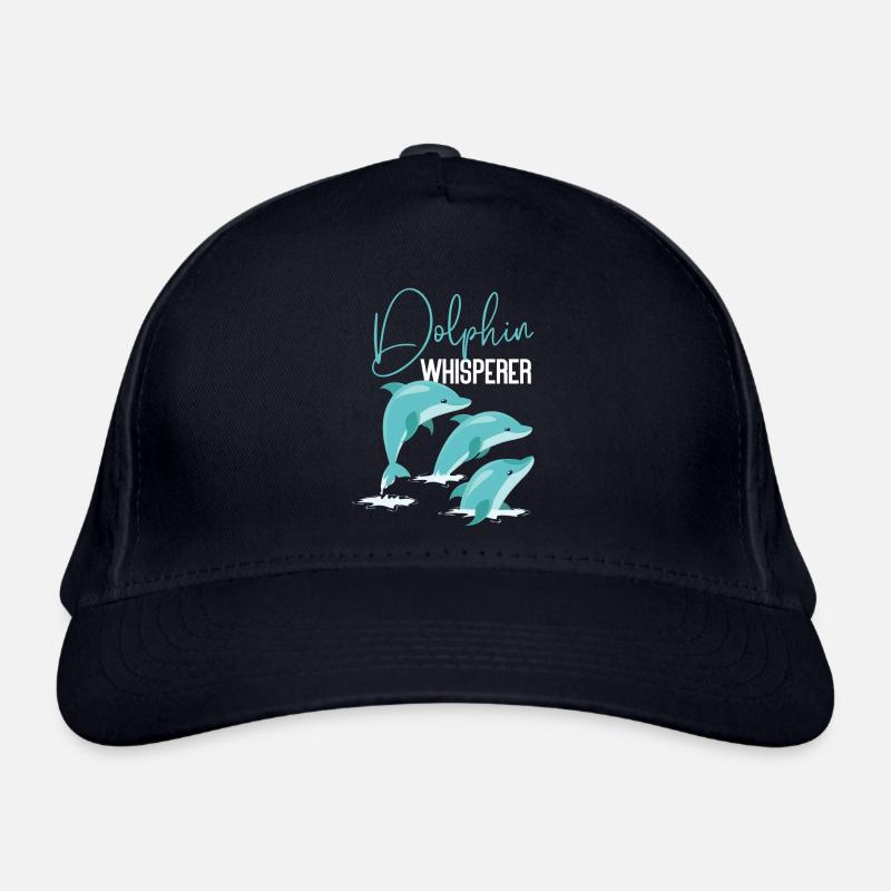 Dolphin Dolphin Whisperer Organic Baseball Cap