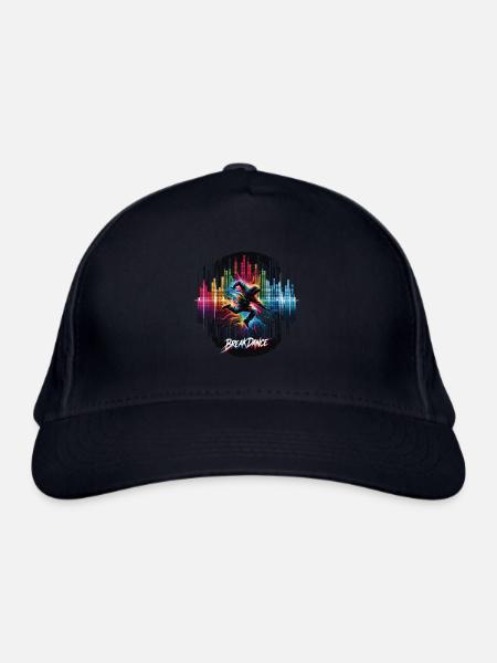 Breakdance Breakdancer Breakdance Kinder - Bio-Baseballkappe - Navy