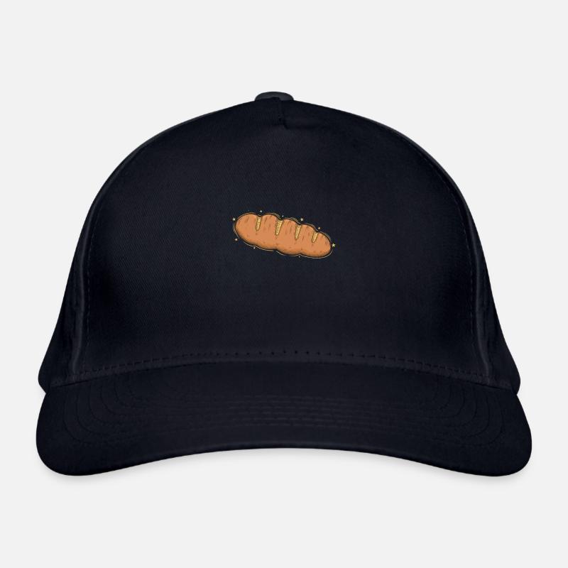Brot ist leckere Backware Bio-Baseballkappe
