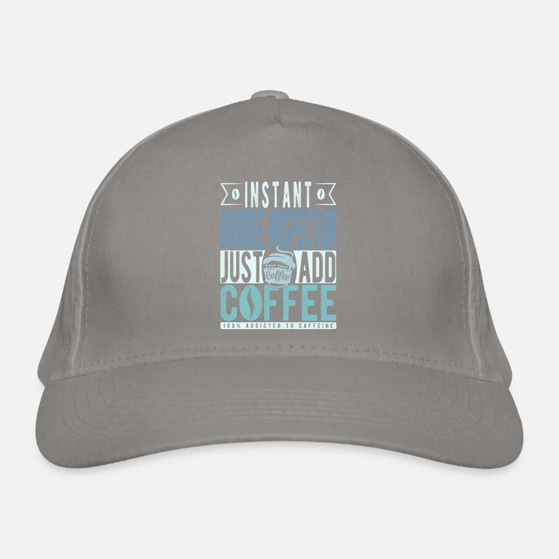 Instant Bridge Inspector Il suffit d’ajouter du café Casquette classique bio