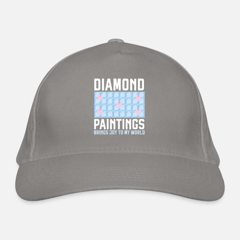 Diamantmalerei Handwerkszeug Diamantmaler Bio-Baseballkappe