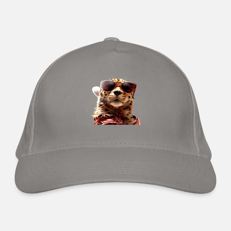 Lunettes de soleil guépard Chats guépard Mignon guépard Casquette classique bio
