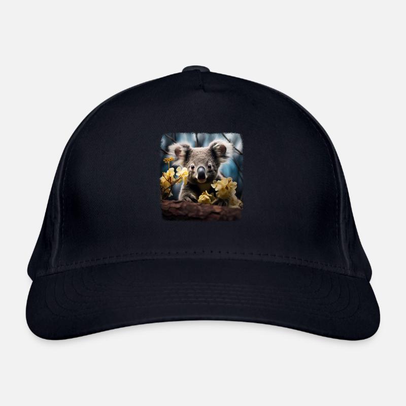 Koalas realistic Koala Organic Baseball Cap