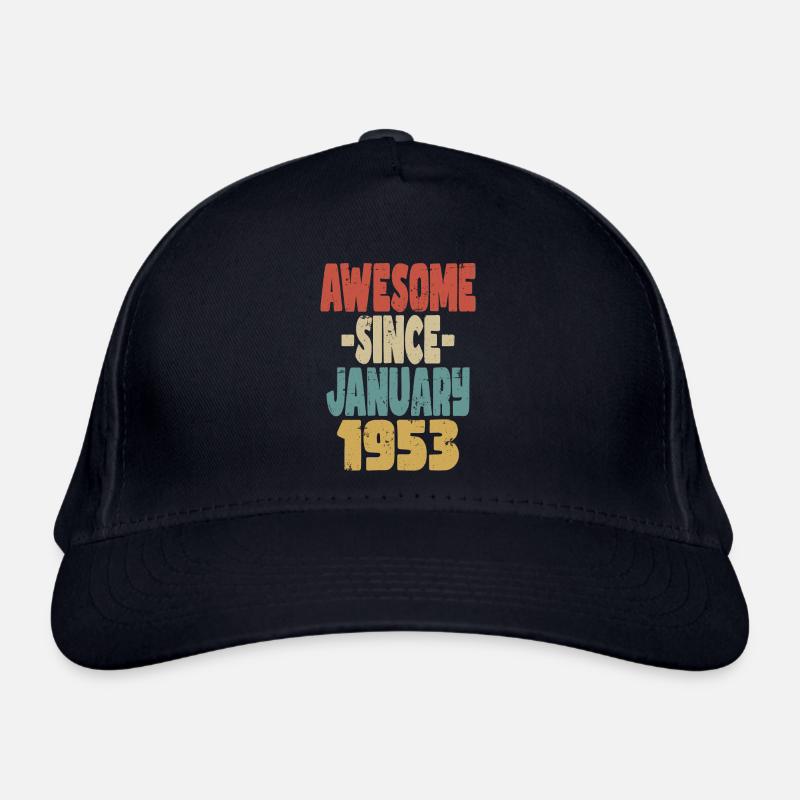 Génial janvier 1953 Casquette classique bio