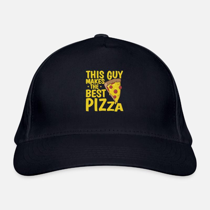 This Guy makes the Best Pizza Organic Baseball Cap