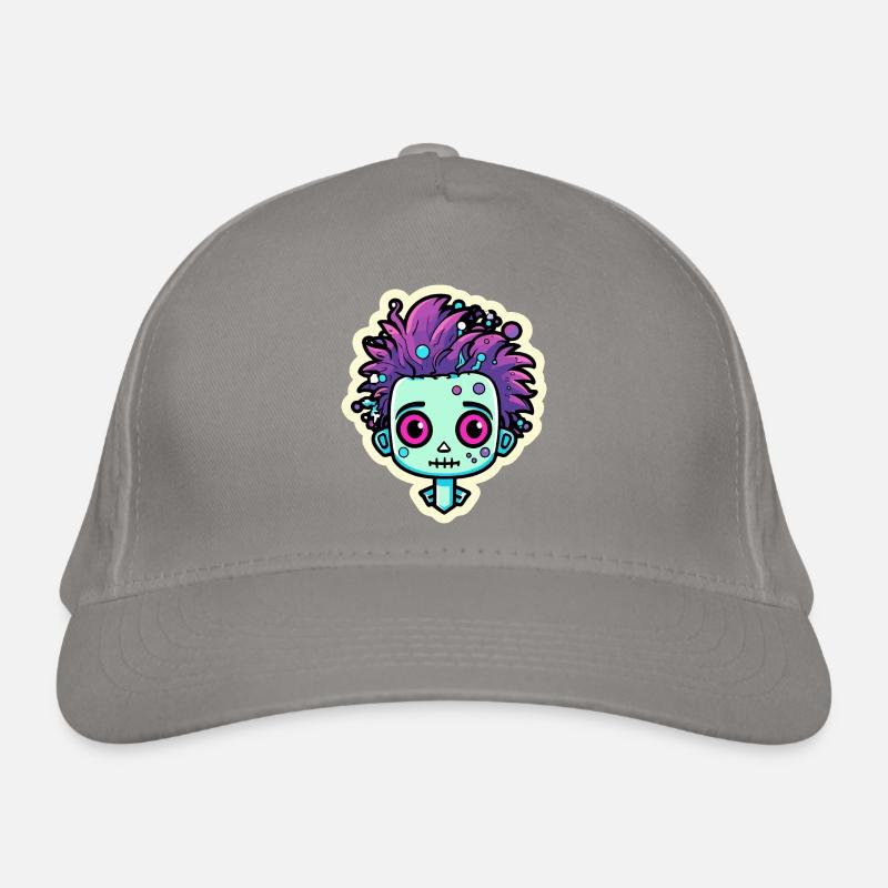 Illustration de zombie mignon Casquette classique bio