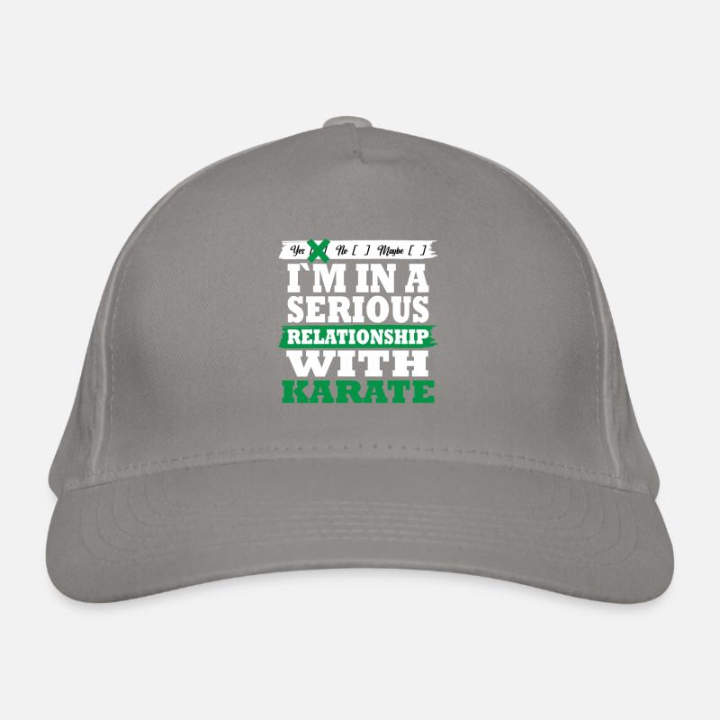 Karaté Ma relation sérieuse drôle Casquette classique bio