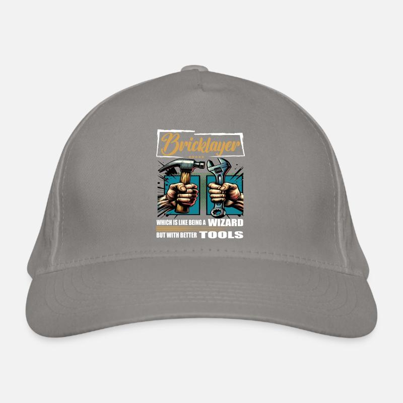 Profession de maçon disant ouvrier Casquette classique bio