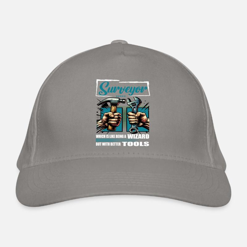 Surveyor Profession Saying Worker Organic Baseball Cap