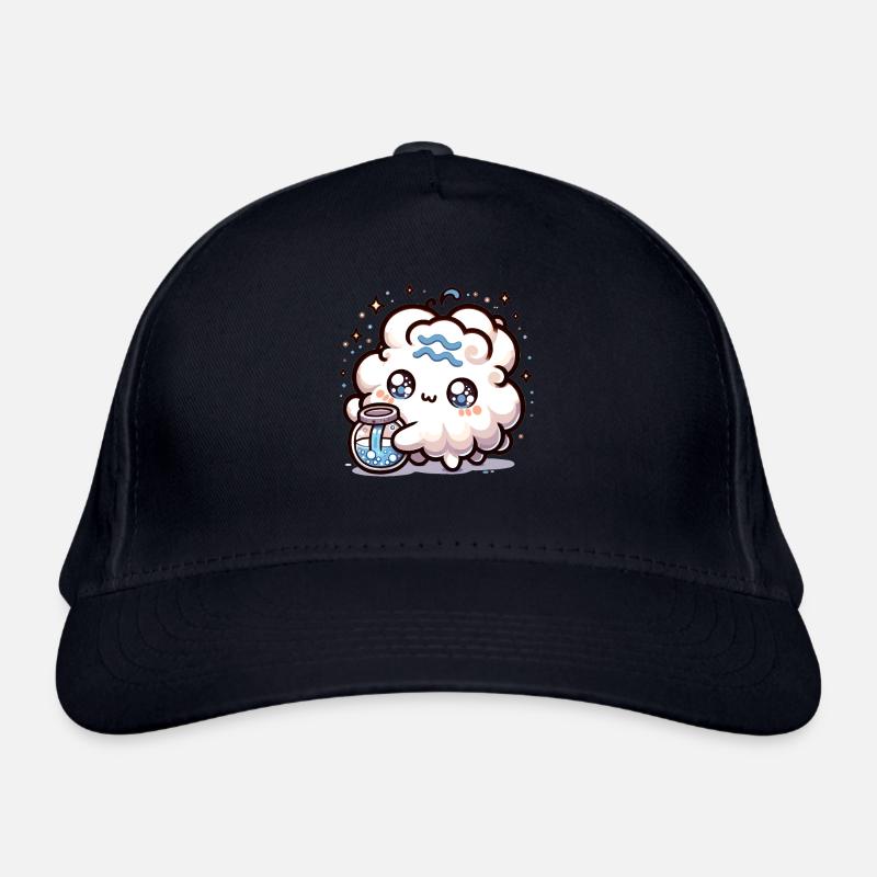 Wassermann Sternzeichen Kawaii Charakter Sternzeichen Bio-Baseballkappe