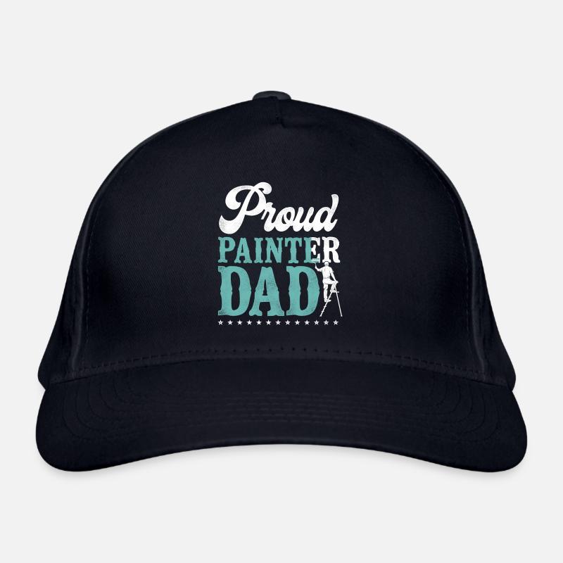 House Painter Decorator Dad Proud Organic Baseball Cap