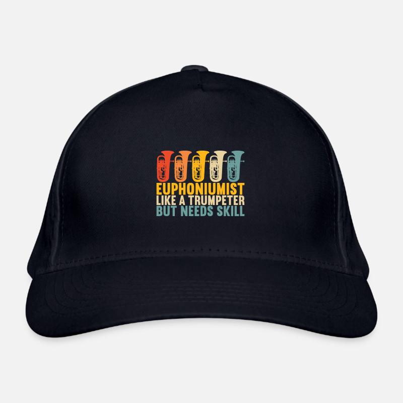 Euphonium Euphonium Player Organic Baseball Cap