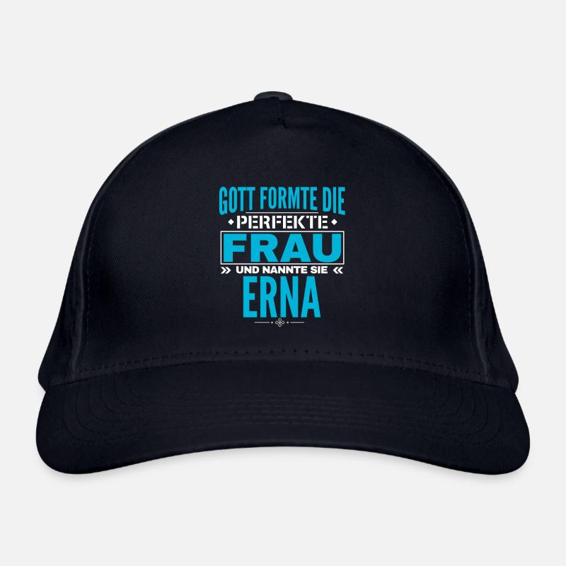 Erna Name Design Bio-Baseballkappe