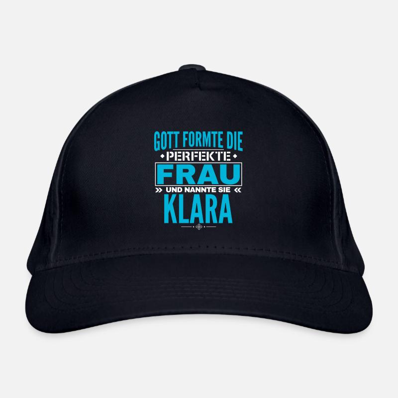 Conception du nom Klara Casquette classique bio