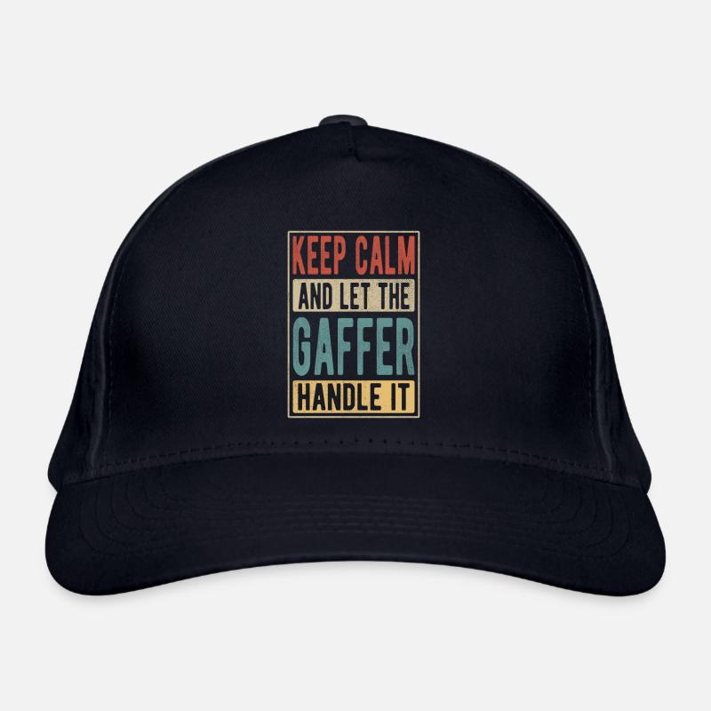 Gaffer Retro Gift Organic Baseball Cap