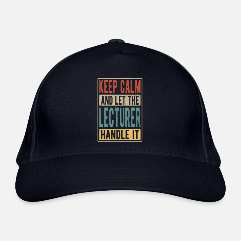 Cadeau rétro de conférencier Casquette classique bio