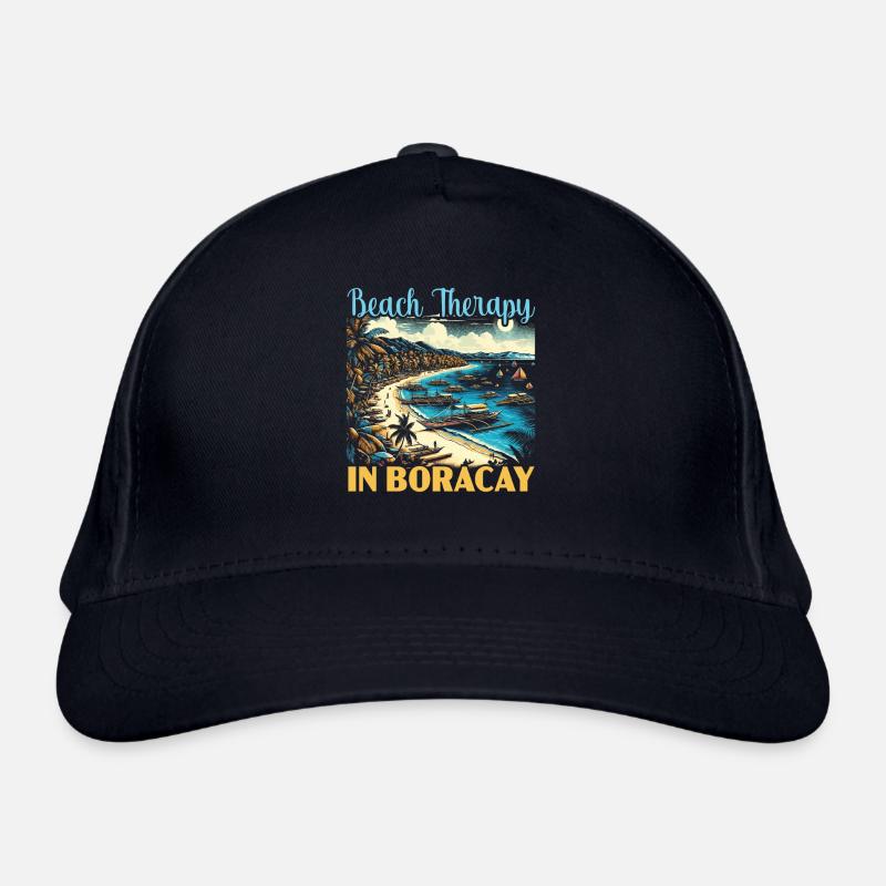 Boracay Philippines Vacances d’été Boaracay Beach Casquette classique bio