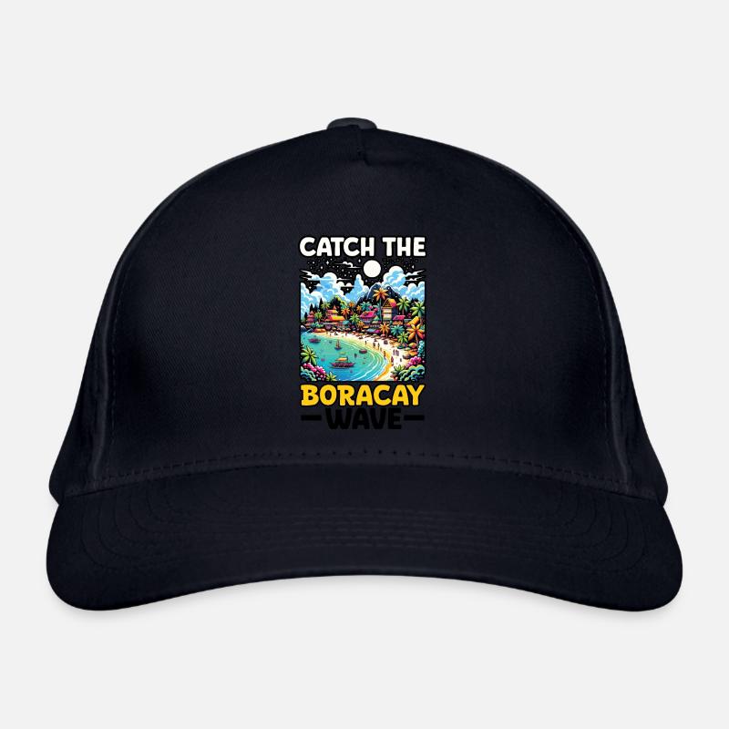 Boracay Philippines Vacances d’été Boaracay Beach Casquette classique bio