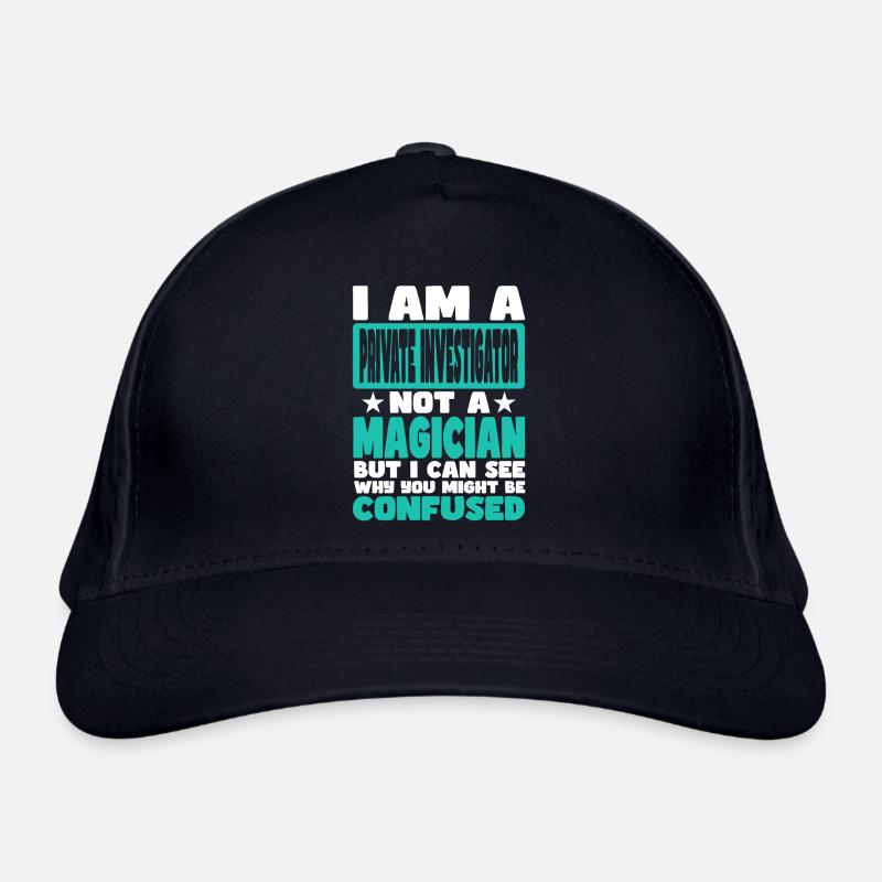 Détective privé Casquette classique bio