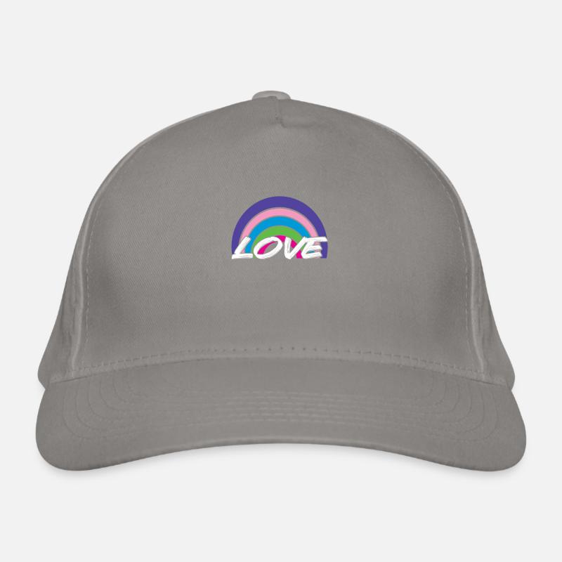 Arc-en-ciel Casquette classique bio