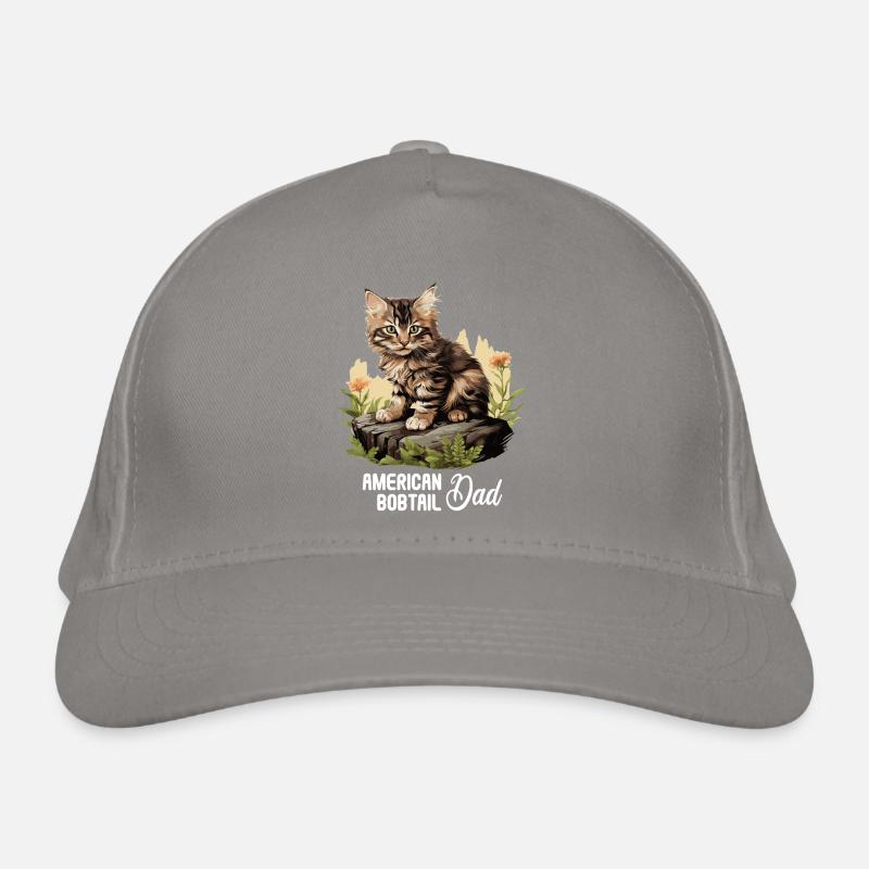 Chat Chats American Bobtail Casquette classique bio