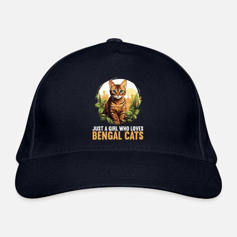 Bengal Cat Bengalkatze Bio-Baseballkappe