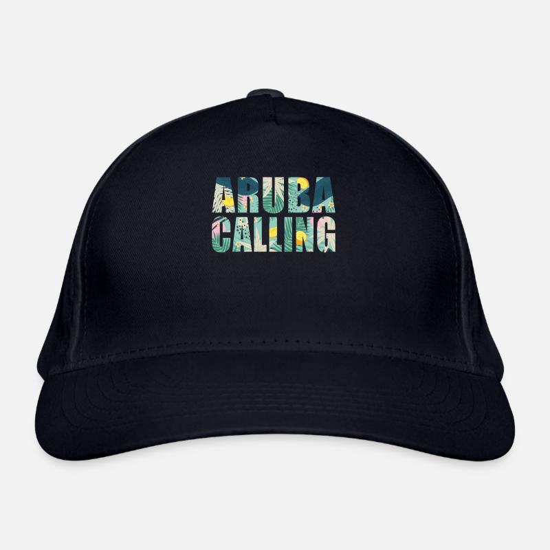 Aruba Souvenir Vacation Aruba Calling Organic Baseball Cap
