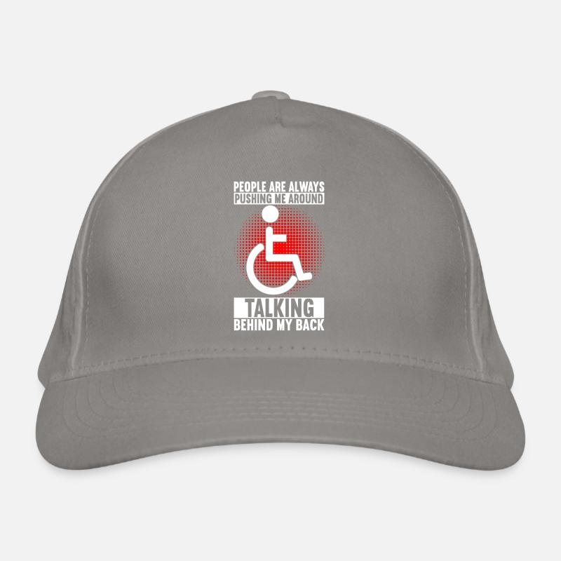 Rollstuhlfahrer Rollstuhl Bio-Baseballkappe