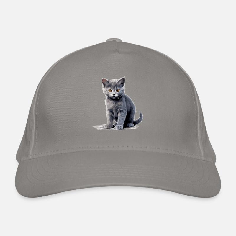 Chat Chartreux Chat Chartreux Casquette classique bio