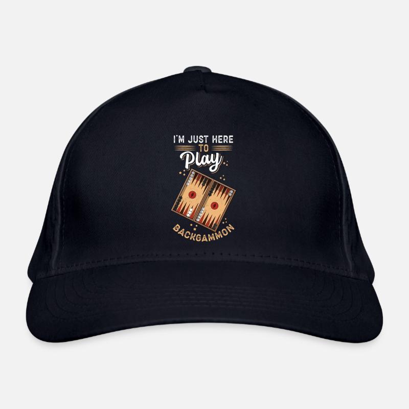Jeu de backgammon Jeu de société backgammon cadeau Casquette classique bio