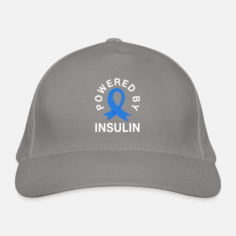 Powered By Insulin Organic Baseball Cap