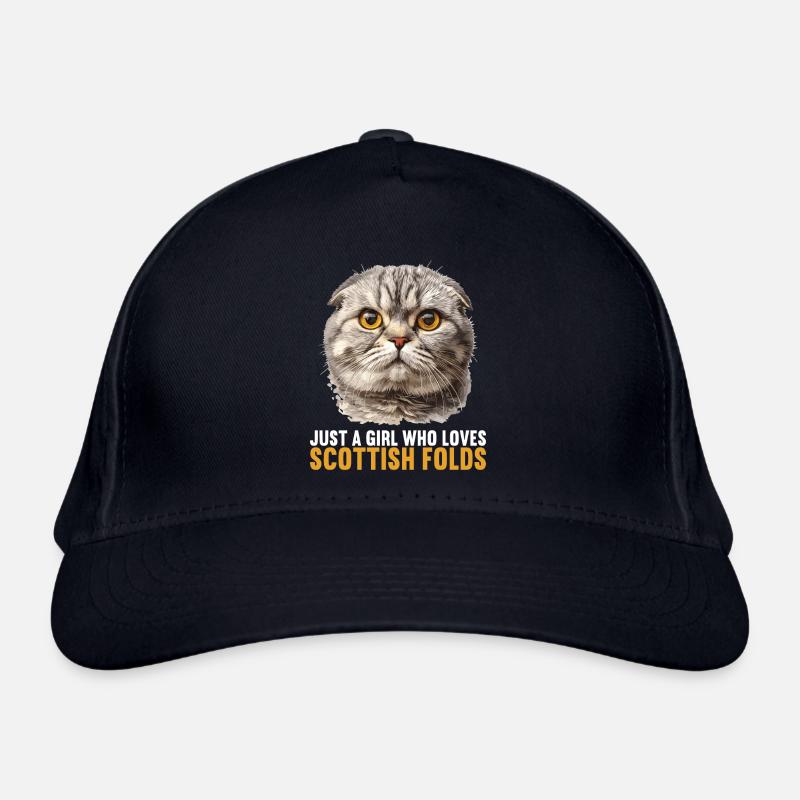Scottish Fold Kitten Scottish Fold chat Casquette classique bio