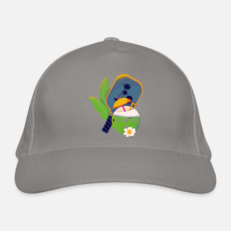 Tropical Pickleball Organic Baseball Cap