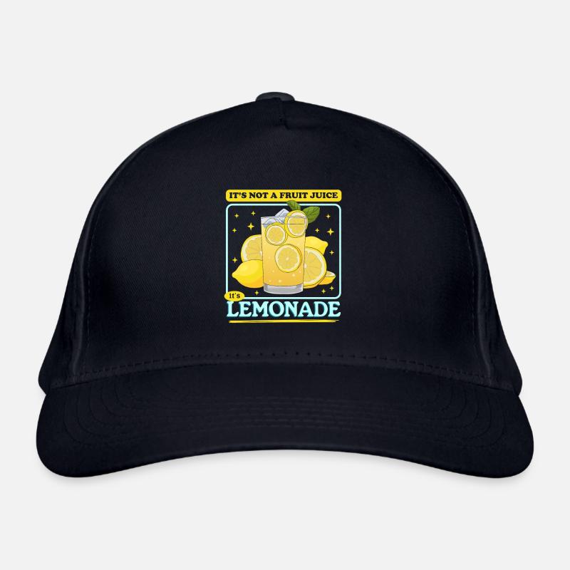 Limonade citron effervescent limonade cadeau Casquette classique bio