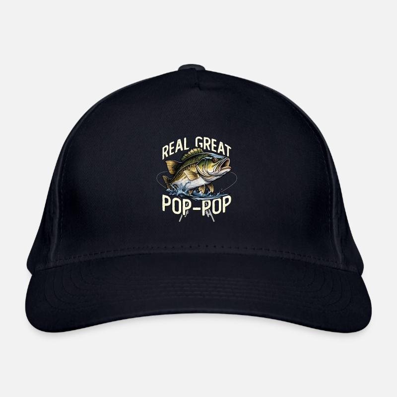 Moulinet de pêche à l’achigan Great Pop - Pop achigan à grande bouche Casquette classique bio