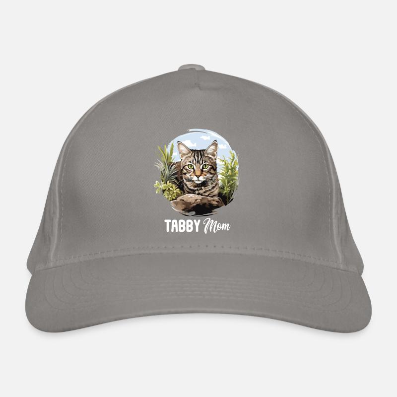 Tabby Kitten Tabby Cat Organic Baseball Cap