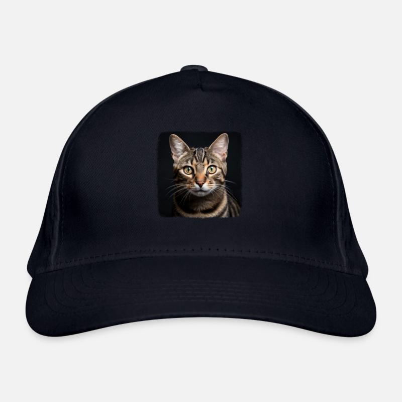 Tabby Kätzchen Tabby Katze Bio-Baseballkappe