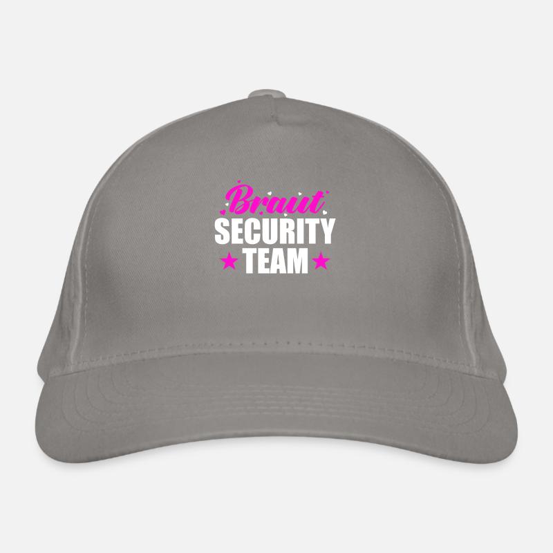 Hen Party Bachelor Party Bride Security Team Organic Baseball Cap