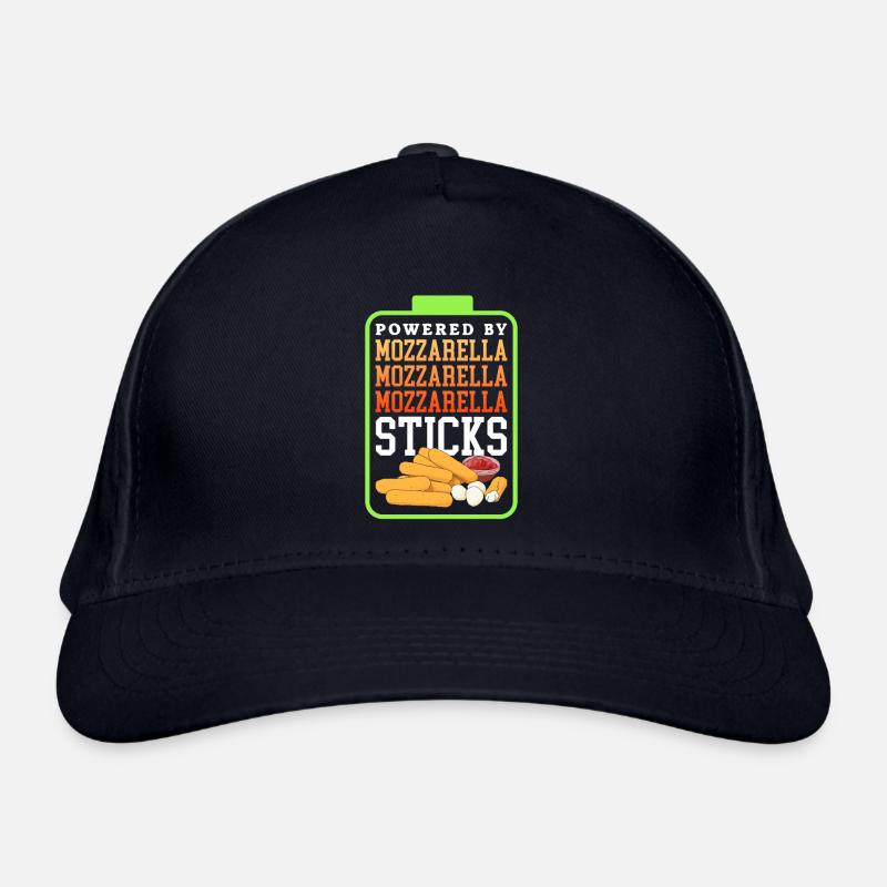 Mozzarella Sticks Cheese Lover Gift Organic Baseball Cap