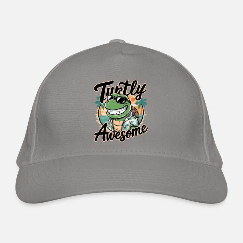 Funny Shield Greatest Saying Turtly Awesome Casquette classique bio