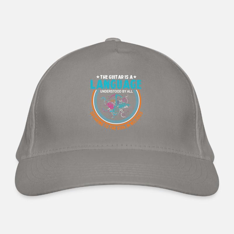 La guitare est un langage compris de tous, Speaki Casquette classique bio