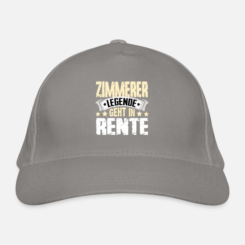Zimmerer Legende Geht In Rente Bio-Baseballkappe