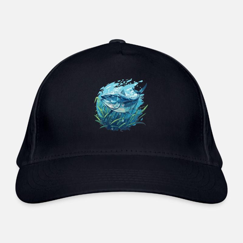 Thon Thunfische Thunfisch Casquette classique bio