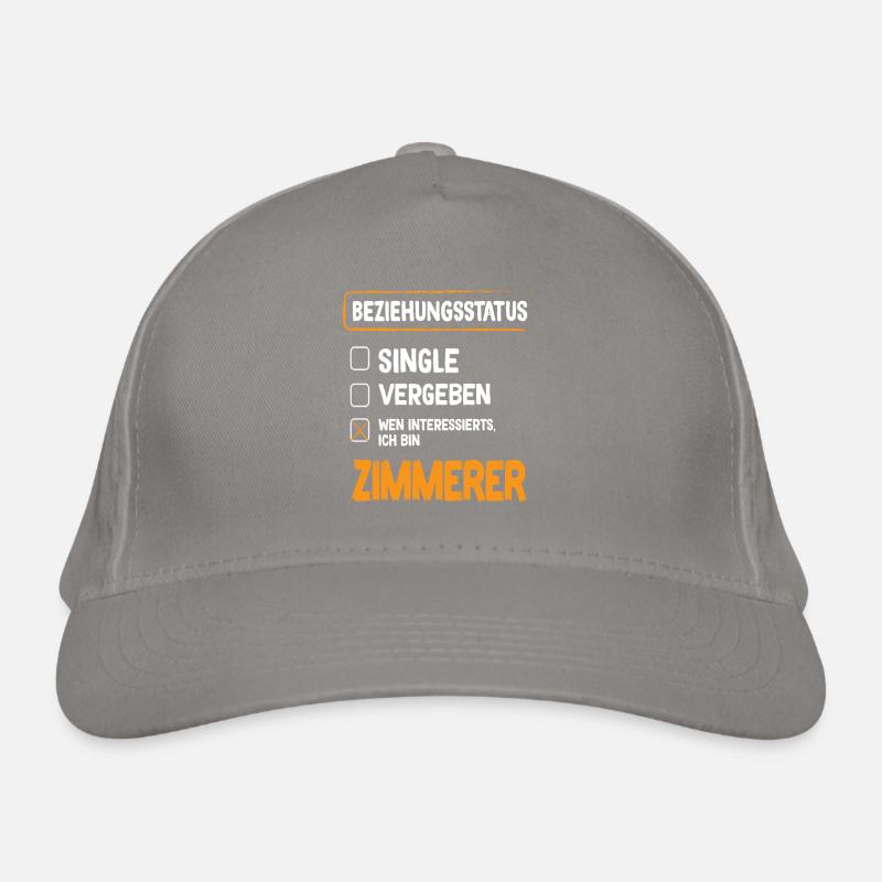Zimmerer Beziehungsstatus Bio-Baseballkappe