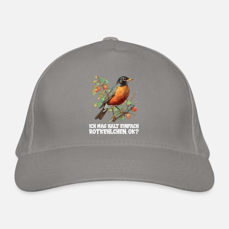 Robin Rotkehlchen Casquette classique bio