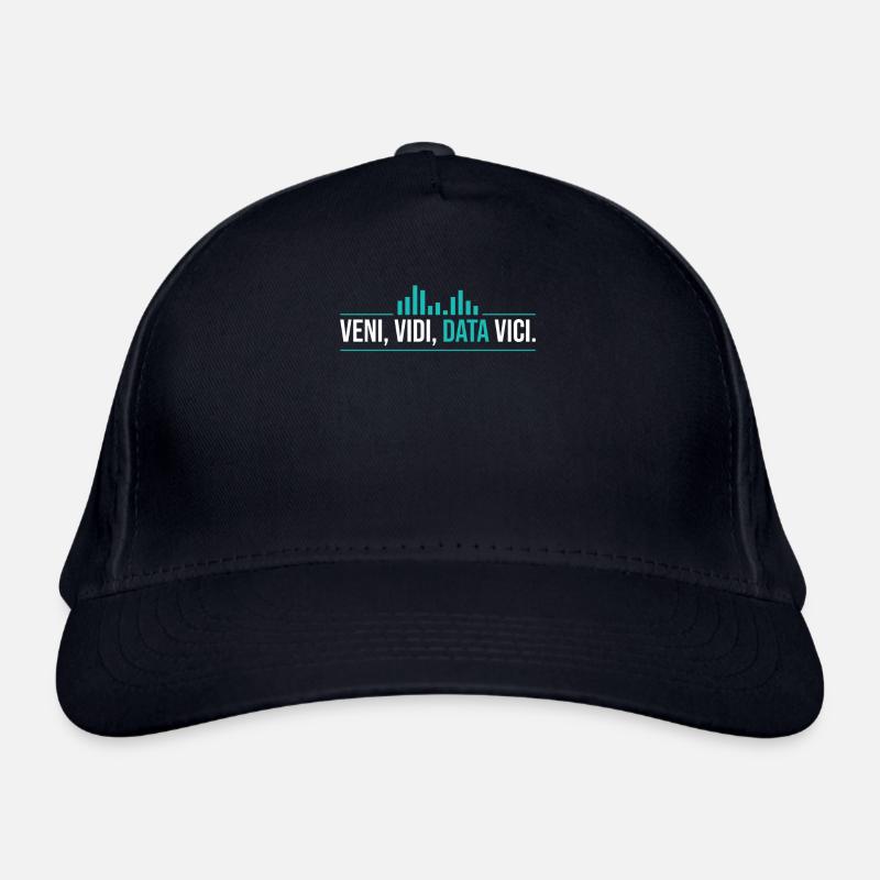 Veni, Vidi, Data Vici Statisticien Casquette classique bio
