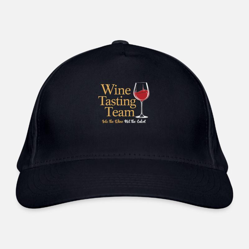 Équipe de dégustation de vins - Dans le vin, pas dans l’étiquette Casquette classique bio